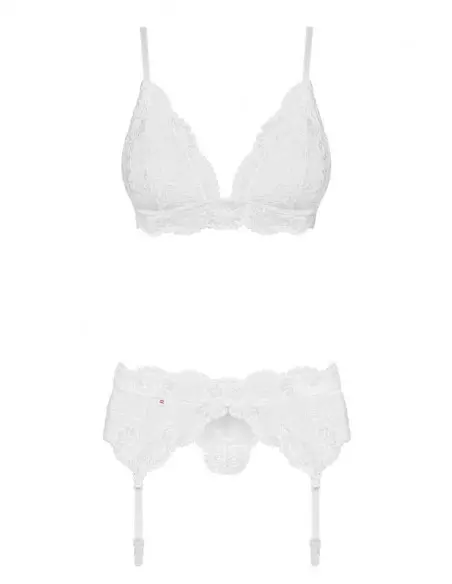 3 db-os Szett S/M Fehér Együttesek Obsessive