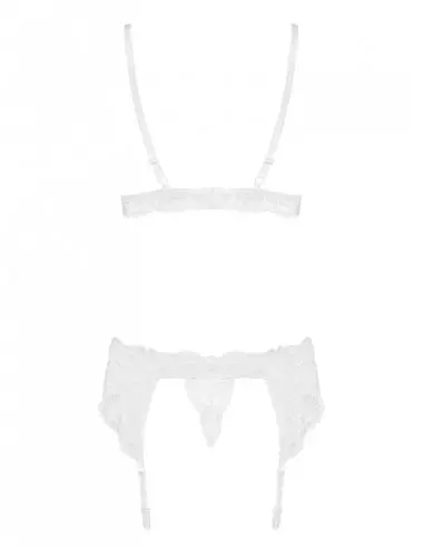 3 db-os Szett S/M Fehér Együttesek Obsessive