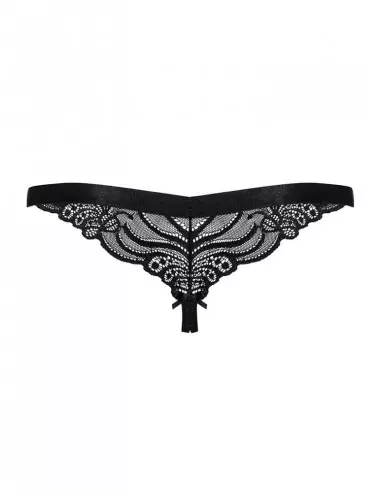 828-THC-1 Nyitott Tanga S/M Női fehérneműk Obsessive