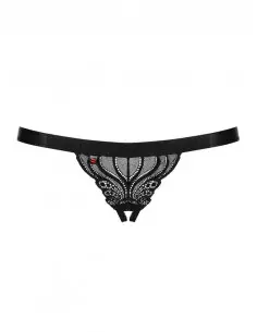 828-THC-1 Nyitott Tanga S/M Női fehérneműk Obsessive