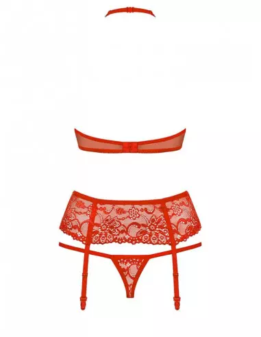 3 db-os Szett S/M Vörös Együttesek Obsessive