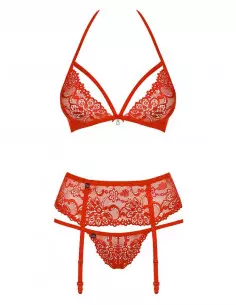 3 db-os Szett S/M Vörös Együttesek Obsessive