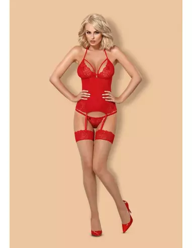 838-COR-3 Fűző Tangával S/M Fűzők és Korszázsok Obsessive