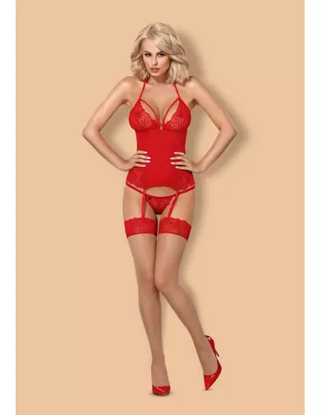 838-COR-3 Fűző Tangával S/M Fűzők és Korszázsok Obsessive