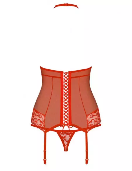 838-COR-3 Fűző Tangával S/M Fűzők és Korszázsok Obsessive