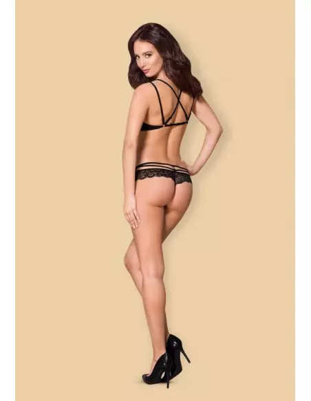 2 db-os Szett S/M Fekete Együttesek Obsessive