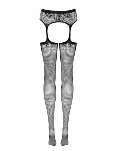Garter stockings S232 S/M/L Harisnyák - Harisnyatartók Obsessive