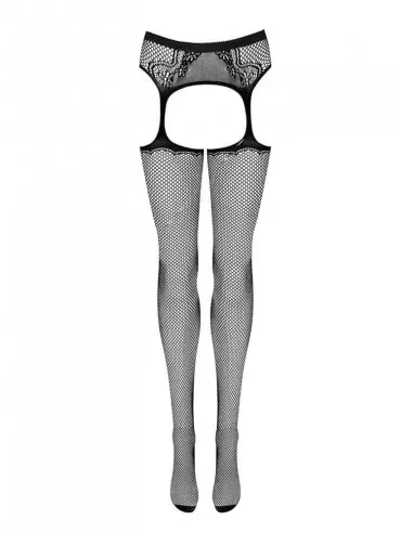 Garter stockings S232 S/M/L Harisnyák - Harisnyatartók Obsessive