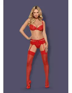 Heartina 3 db-os Szett L/XL Vörös Együttesek Obsessive