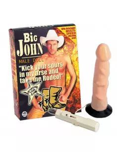Big John PVC Inflatable Doll With Penis Gumiférfi Babák - Guminők Nmc
