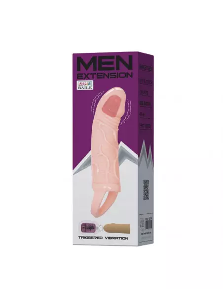 Penis Extended Sleeve Flesh Péniszköpeny Péniszköpenyek - Hosszabítók Debra