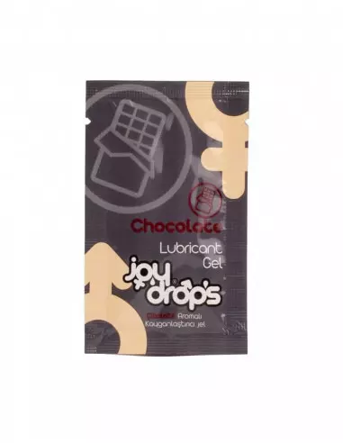 Chocolate Lubricant Gel - 5 ml sachet Vízbázisú síkosítók JoyDrops