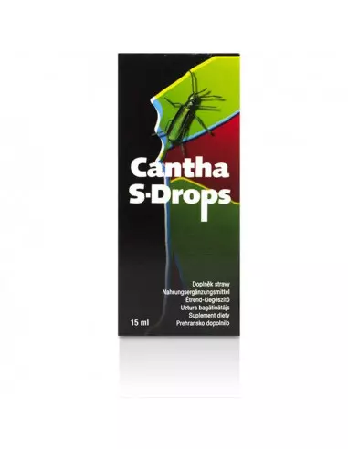 Cantha S-drops - Vágyfokozó 15 ml Serkentők - Vágyfokozók Cobeco
