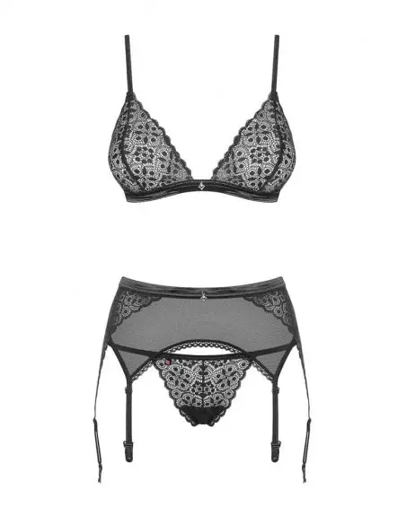 Shibu 3 db-os Szett S/M Fekete Együttesek Obsessive