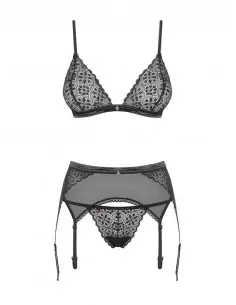 Shibu 3 db-os Szett L/XL Fekete Együttesek Obsessive