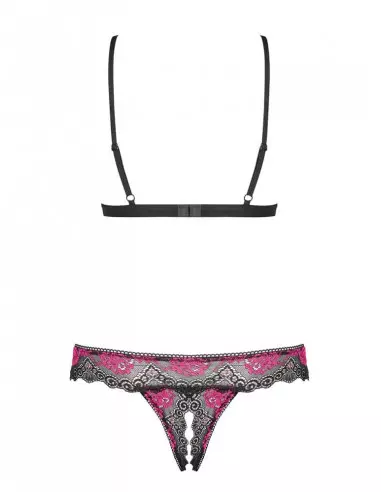 Tulia 2 db-os Szett L/XL Fekete-Lila Együttesek Obsessive