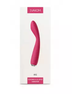 Iris Plum Red Vibrátor Nonfiguratív vibrátorok Svakom