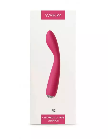 Iris Plum Red Vibrátor Nonfiguratív vibrátorok Svakom