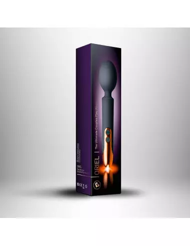 Oriel Rechargeable Wand - Black and Copper Masszírozó Masszírozók Rocks-Off