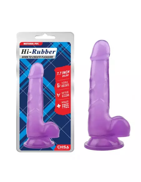 7.7 Inch Dildó Purple Dongok - Dildók Chisa Novelties