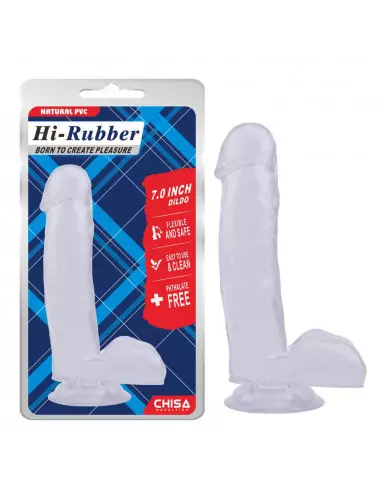 7.0 Inch Dildó Clear Dongok - Dildók Chisa Novelties