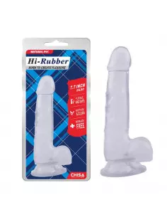 7.7 Inch Dildó Clear Dongok - Dildók Chisa Novelties