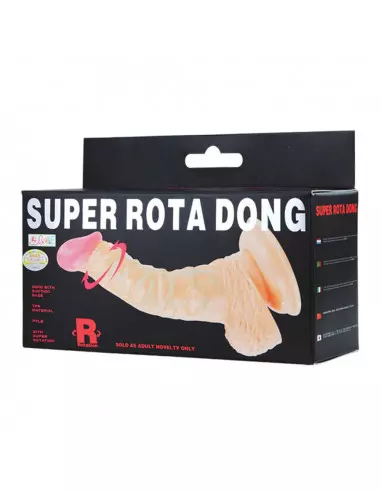 Super Rota Dong Flesh 4 Vibrátor Realisztikus vibrátorok Debra