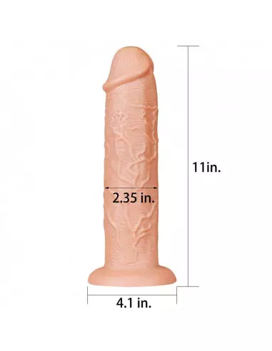 11'' Realistic Long Dildó Flesh Dongok - Dildók Lovetoy