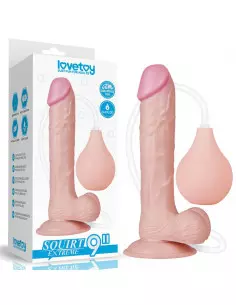 9'' Squirt Extreme Dildó Flesh Dongok - Dildók Lovetoy