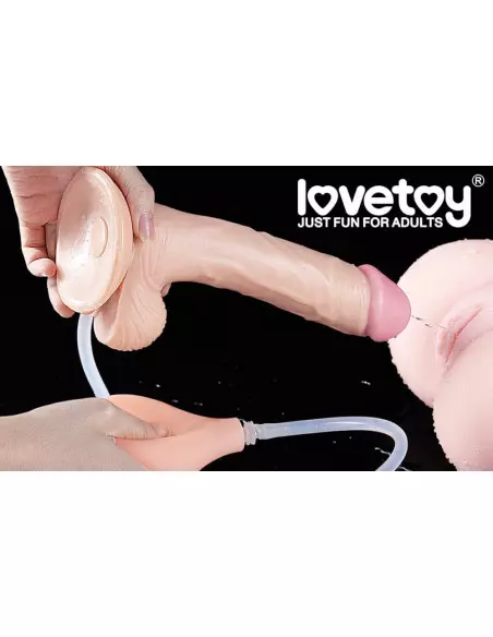 9'' Squirt Extreme Dildó Flesh Dongok - Dildók Lovetoy