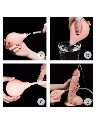 10'' Squirt Extreme Dildó Flesh Dongok - Dildók Lovetoy