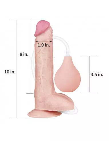 10'' Squirt Extreme Dildó Flesh Dongok - Dildók Lovetoy