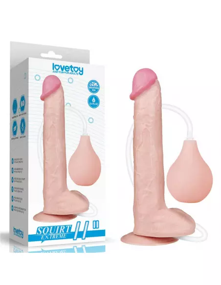 11'' Squirt Extreme Dildó Flesh Dongok - Dildók Lovetoy
