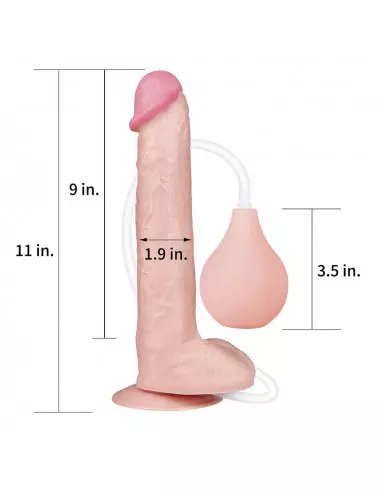 11'' Squirt Extreme Dildó Flesh Dongok - Dildók Lovetoy