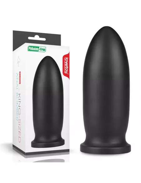 9" King Sized Anal Bomber Black Fenékdugó Fenékdugók Lovetoy