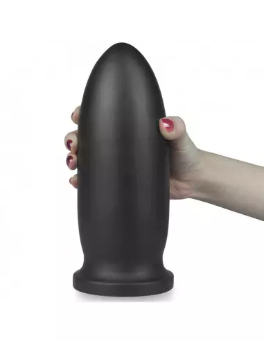 9" King Sized Anal Bomber Black Fenékdugó Fenékdugók Lovetoy