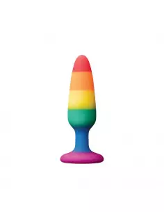 Colours - Pride Edition - Pleasure Plug - Small -Rainbow Fenékdugó Fenékdugók NS Toys 2