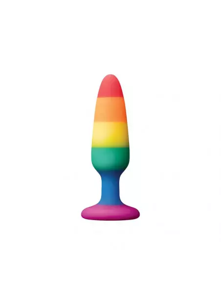 Colours - Pride Edition - Pleasure Plug - Small -Rainbow Fenékdugó Fenékdugók NS Toys Colours - Pride Edition - Pleasure Plug - Small -Rainbow Fenékdugó Fenékdugók NS Toys