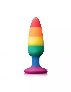 Colours - Pride Edition - Pleasure Plug - Medium -Rainbow Fenékdugó Fenékdugók NS Toys 2