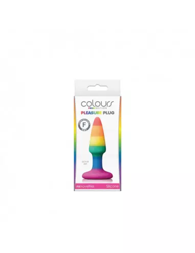 Colours - Pride Edition - Pleasure Plug - Mini -Rainbow Fenékdugó Fenékdugók NS Toys