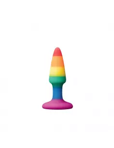 Colours - Pride Edition - Pleasure Plug - Mini -Rainbow Fenékdugó Fenékdugók NS Toys 2