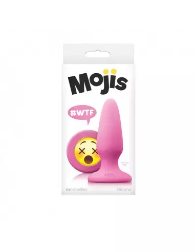 Moji's - WTF - Medium - Pink Fenékdugó Fenékdugók NS Toys