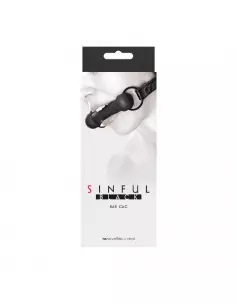 Sinful - Bar Gag - Black Szájpecek Szájpöckök NS Toys