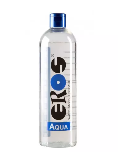 Aqua – Flasche Vízbázisú Síkosító 500 ml Vízbázisú síkosítók Eros