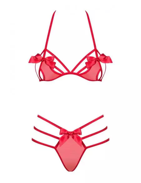 Giftella 2 db-os Szett S/M Vörös Együttesek Obsessive