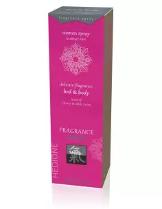 Bed & Body Feromon Spray - Cherry & White Lotus 100 ml Parfümök Shiatsu