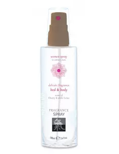 Bed & Body Feromon Spray - Cherry & White Lotus 100 ml Parfümök Shiatsu 2