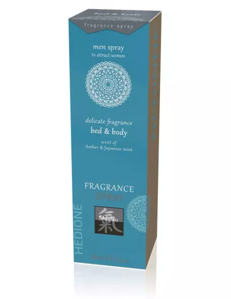 Bed & Body Feromon Spray - Amber & Japanese Mint 100 ml Parfümök Shiatsu