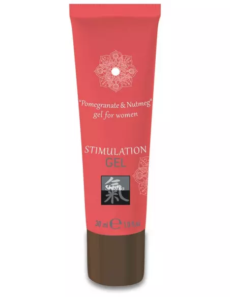 Stimulation Gel Nőknek - Pomegranate & Nutmeg 30 ml Serkentők - Vágyfokozók Shiatsu Stimulation Gel Nőknek - Pomegranate & Nutmeg 30 ml Serkentők - Vágyfokozók Shiatsu