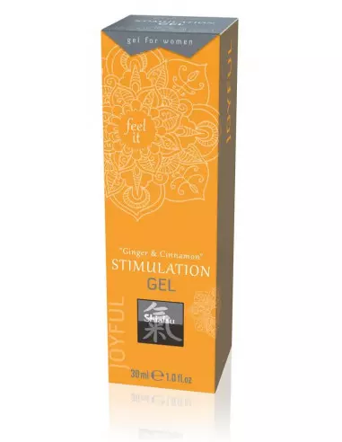 Stimulation Gel Nőknek - Ginger & Cinnamon 30 ml Serkentők - Vágyfokozók Shiatsu